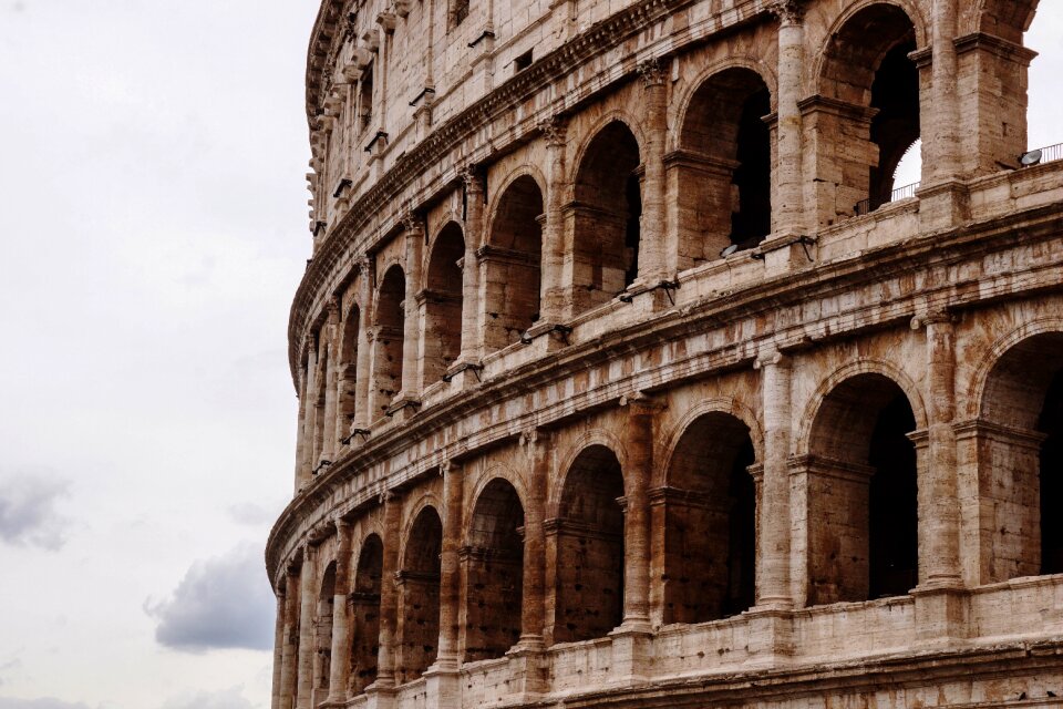 Landmark history ruins
