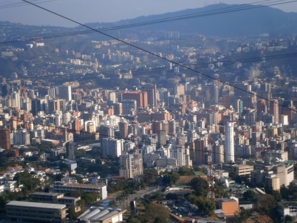 Caracas view from Avila
