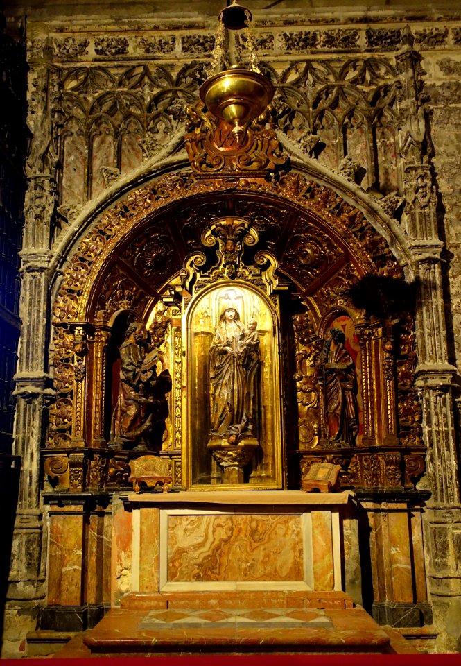 Capilla del Pilar - Cathedral of Seville - Sevilla, Spain - DSC07568