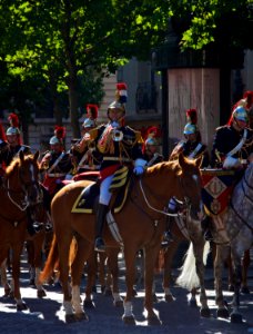 Capitaine trompette-major fanfare régiment cavalerie garde républicaine 14 juillet 2012