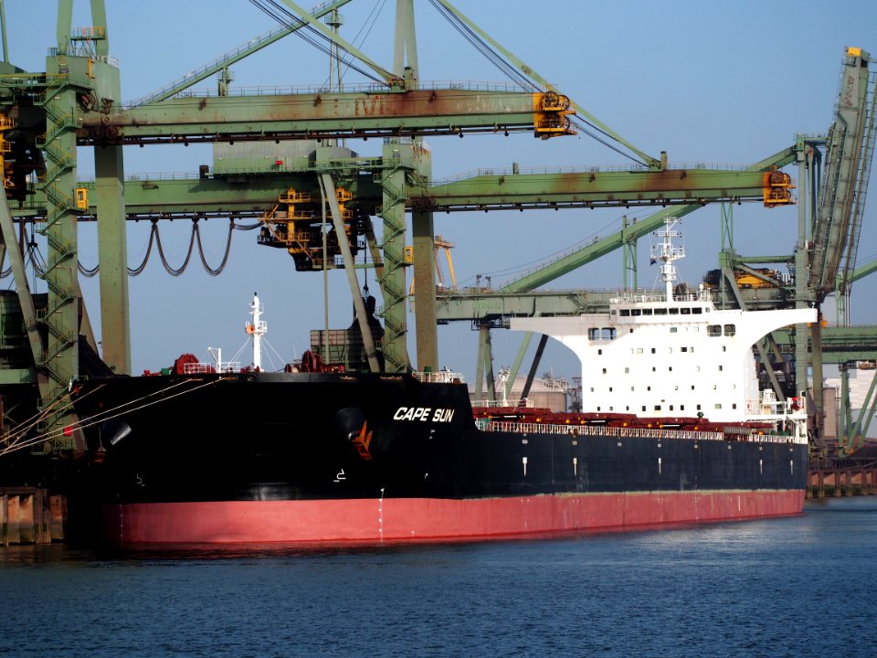 Cape Sun IMO 9174725 pic2, Mississippi harbour, Port of Rotterdam, Holland 8-Feb-2014