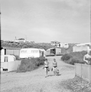 Caravans bij Zandvoort in de duinen, Bestanddeelnr 254-5171