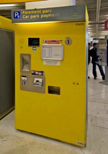 Car park payment machine Orly