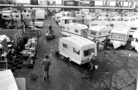 Caravantentoonstelling in RAI Amsterdam. Overzicht, Bestanddeelnr 923-2714