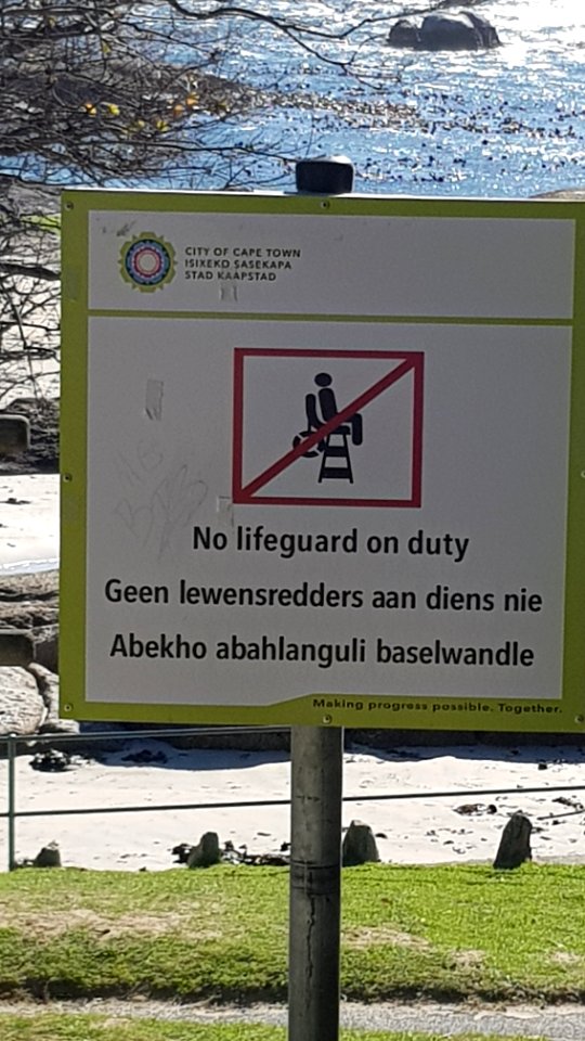 Cape Town - No lifeguard on duty