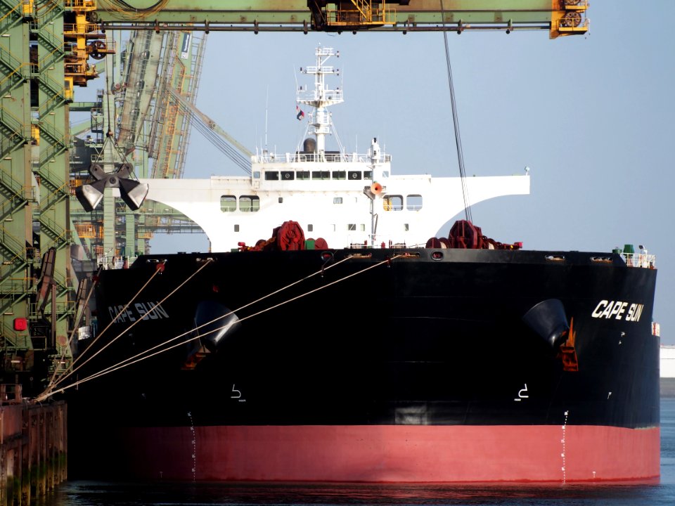 Cape Sun IMO 9174725 pic3, Mississippi harbour, Port of Rotterdam, Holland 8-Feb-2014
