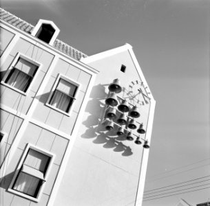 Carillon aan een gevel in Willemstad, Bestanddeelnr 252-3065