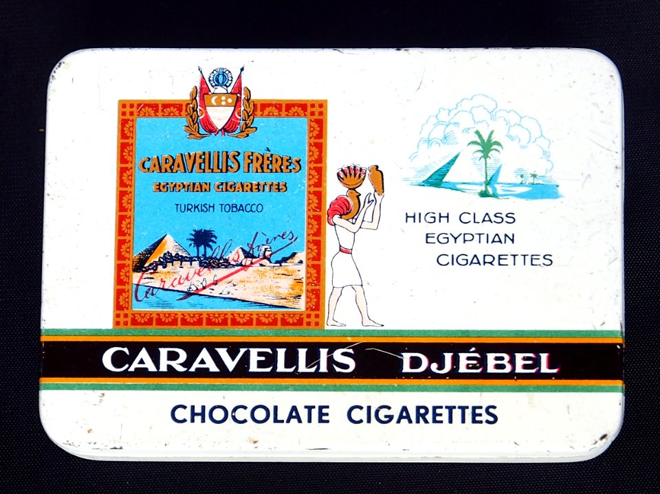 Caravellis Djébel Chocolate Cigarettes blikje, foto 1