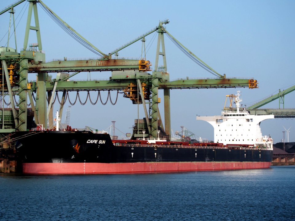 Cape Sun IMO 9174725 pic1, Mississippi harbour, Port of Rotterdam, Holland 8-Feb-2014