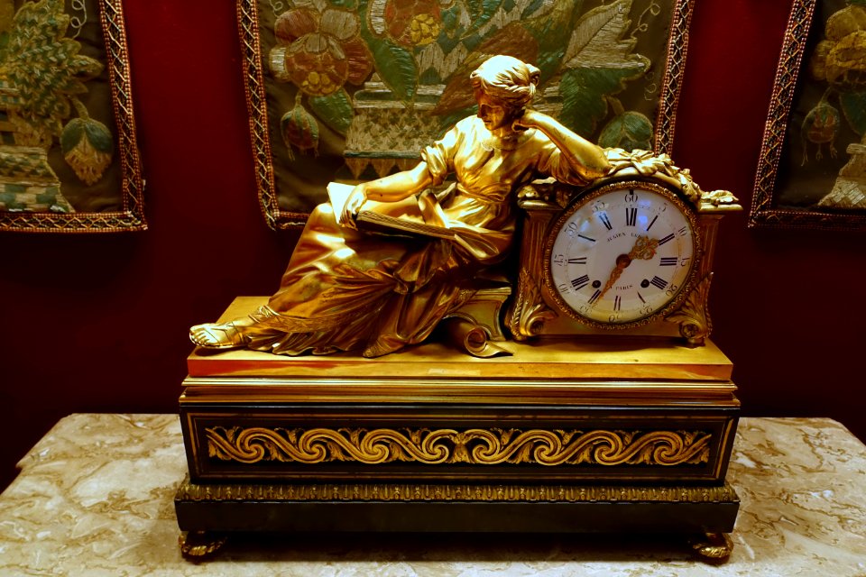 Clock by Julien Le Roy, Paris, c. 1758 - Waddesdon Manor - Buckinghamshire, England - DSC07755