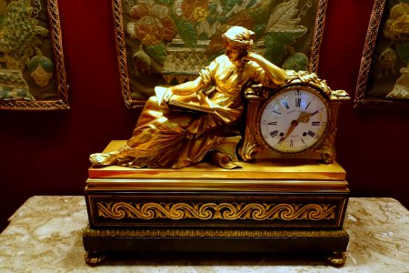 Clock by Julien Le Roy, Paris, c. 1758 - Waddesdon Manor - Buckinghamshire, England - DSC07755