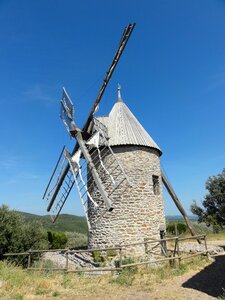 France architecture wind mill photo