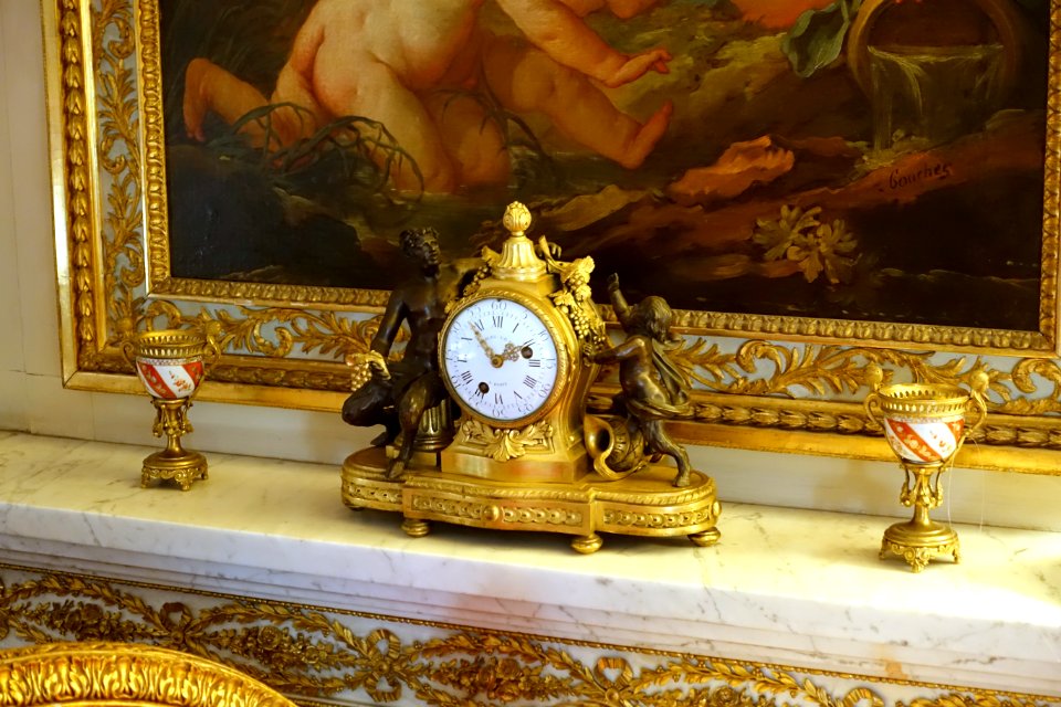 Clock by Charles Le Roy - Waddesdon Manor - Buckinghamshire, England - DSC07804