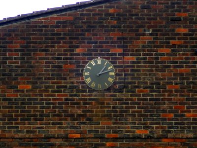 Clock, Peterhouse, Chuch Street, Old Town, Bexhill