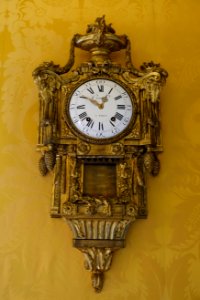 Clock, Antoine Cronier, Paris, before 1806 - Yellow Drawing Room - Harewood House - West Yorkshire, England - DSC01898