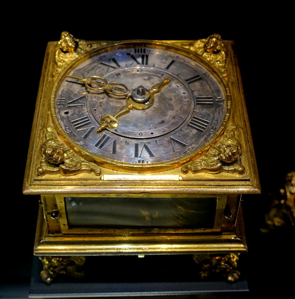 Clock, Johann Sayller, Ulm, Kreis Ulm, c. 1630-1640 - Landesmuseum Württemberg - Stuttgart, Germany - DSC03244