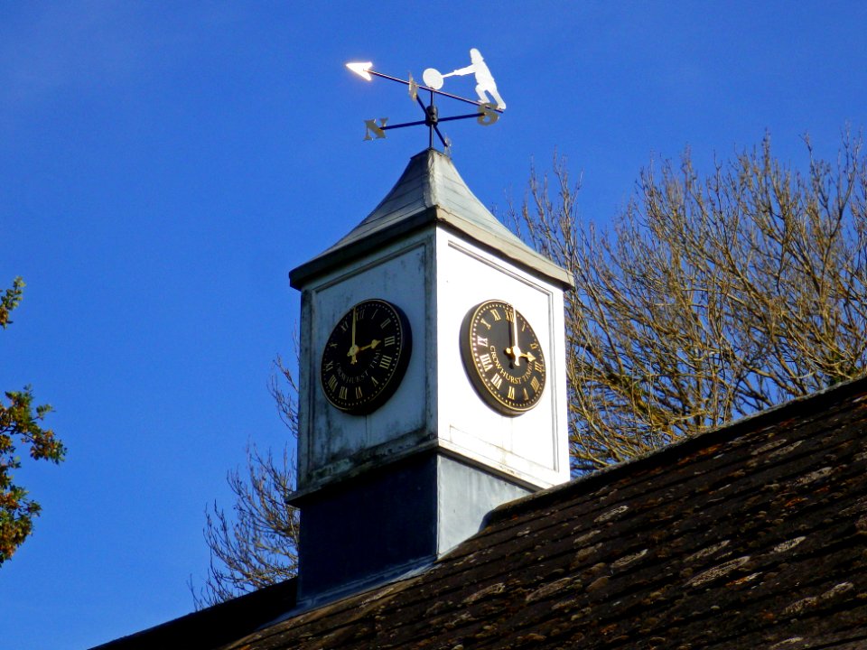 Clock, Crowhurst Recreation Ground, Sandrock Hill, Crowhurst