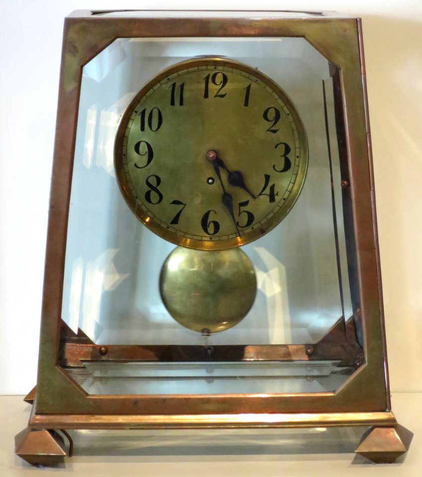 Clock from living room of the Arthur Friedmann apartment, Vienna by Adolf Loos