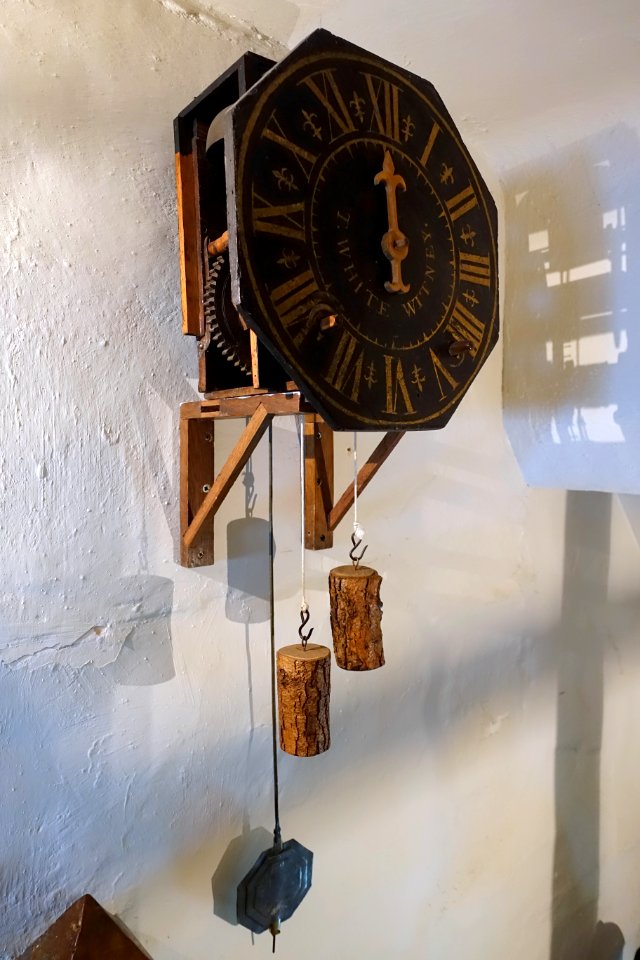 Clock by T. White Witney - Snowshill Manor - Gloucestershire, England - DSC09574