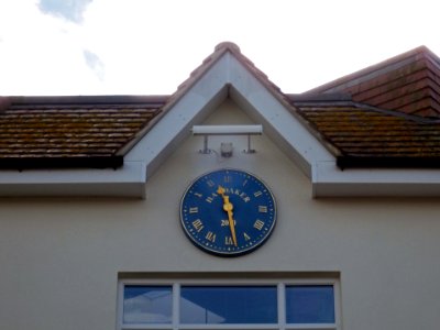 Clock, Bonham Court, Cooden Sea Road, Bexhill