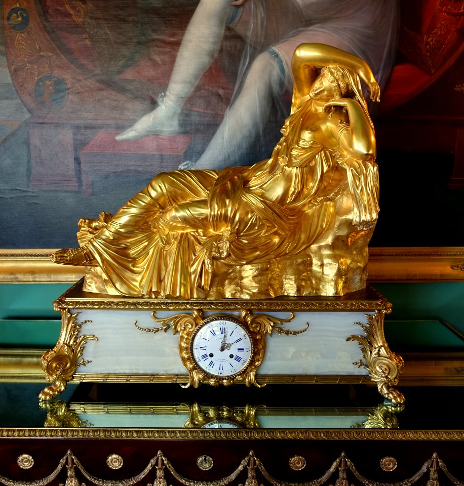Clock, F. Barbedienne, Paris - Cà d'Zan - John and Mable Ringling Museum of Art - Sarasota, FL - DSC00321