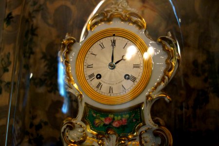 Clock by Le Roy & Fils a Paris, detail - Longfellow National Historic Site - DSC04722