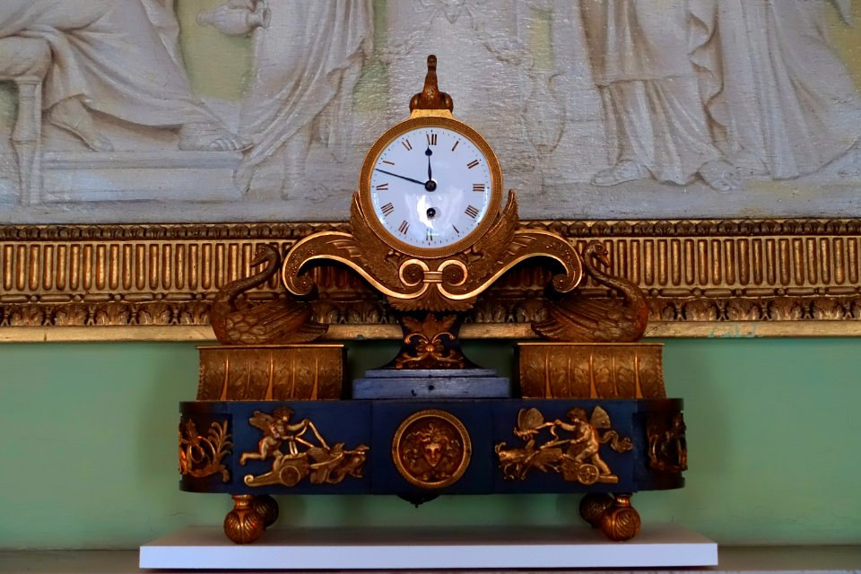 Clock - Harewood House - West Yorkshire, England - DSC01594