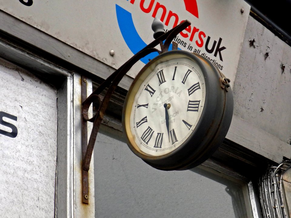 Clock, 21 London Road, Bexhill