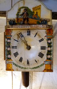 Clock with cannons - Snowshill Manor - Gloucestershire, England - DSC09568