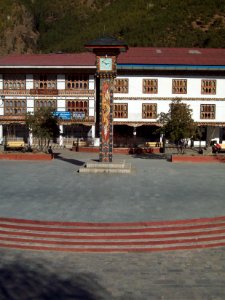 Clock Tower of Thimphu photo