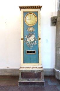 Clock with musical works, by Per (Petter) Strands, Stockholm, c. 1800 - Nordiska museet - Stockholm, Sweden - DSC09896