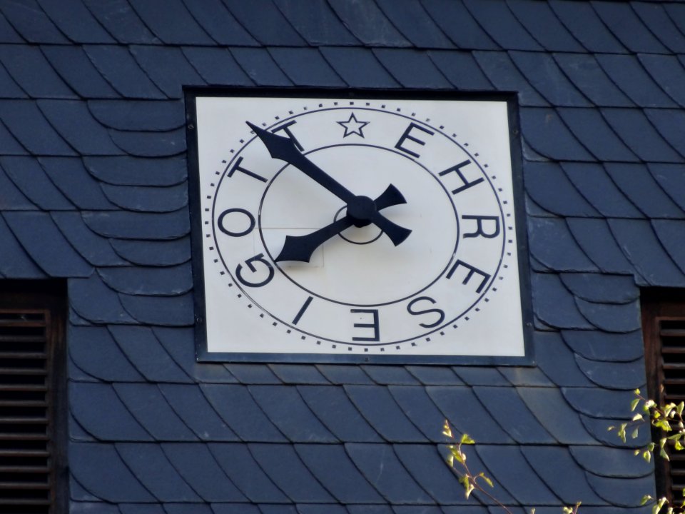 Clock church Utenbach, Apolda