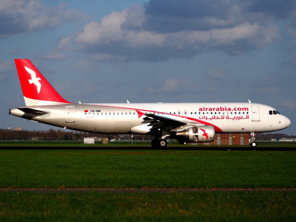 CN-NMI Air Arabia Maroc Airbus A320-214 - cn 5206 on the Polderbaan, Schiphol (AMS - EHAM), pic2