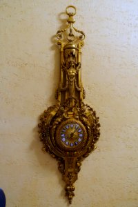 Clock, French, late 1800s - Cà d'Zan - John and Mable Ringling Museum of Art - Sarasota, FL - DSC00363