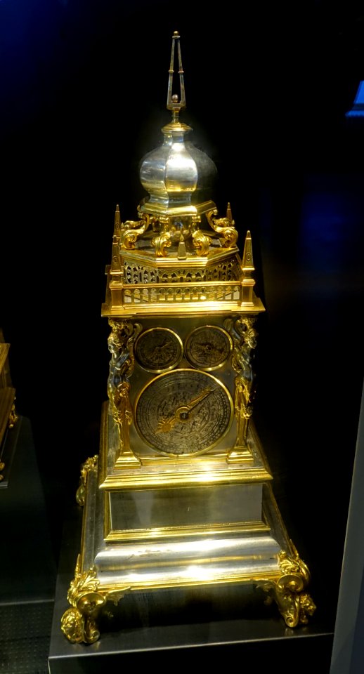 Clock, Hans Jerg Merckle der Altere, 1588-1634 - Landesmuseum Württemberg - Stuttgart, Germany - DSC03246
