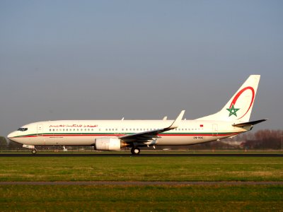 CN-ROC Royal Air Maroc Boeing 737-8B6(WL), cn 33061 at Schiphol (AMS - EHAM), Netherlands, pic2