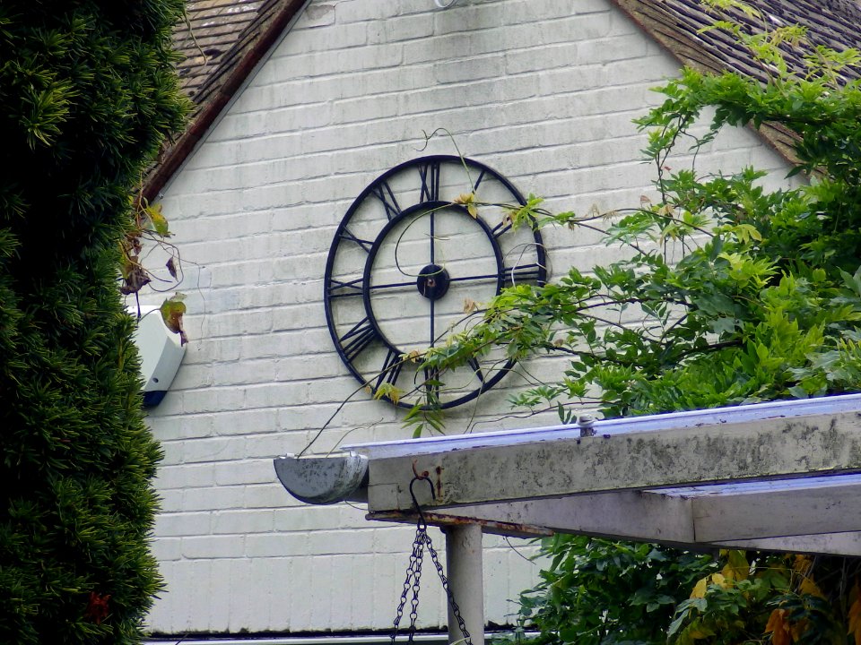 Clock, Holly Tree Cottage, Heatherdune Road, Bexhill