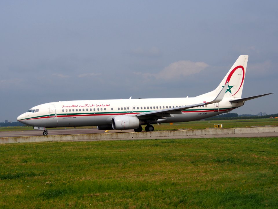 CN-ROH Royal Air Maroc Boeing 737-85P(WL) - cn 33978 taxiing pic-006