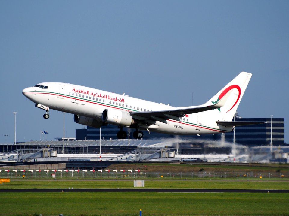 CN-RNM Royal Air Maroc Boeing 737-2B6C at Schiphol (AMS - EHAM), The Netherlands, 16may2014, pic-2