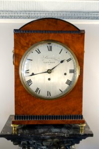 Clock, Barwise, London, late 1700s to early 1800s - Entrance Hall - Harewood House - West Yorkshire, England - DSC02087