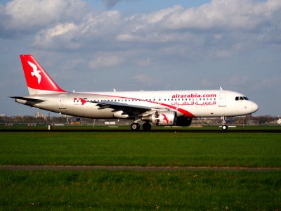 CN-NMI Air Arabia Maroc Airbus A320-214 - cn 5206 on the Polderbaan, Schiphol (AMS - EHAM), pic1