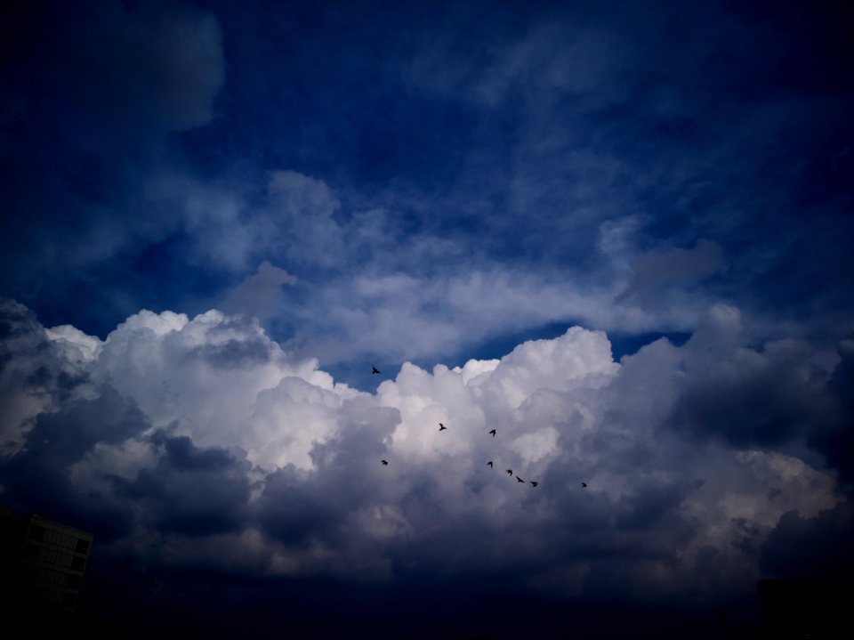 Cloudy sky over Erbil 05