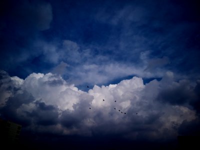 Cloudy sky over Erbil 05