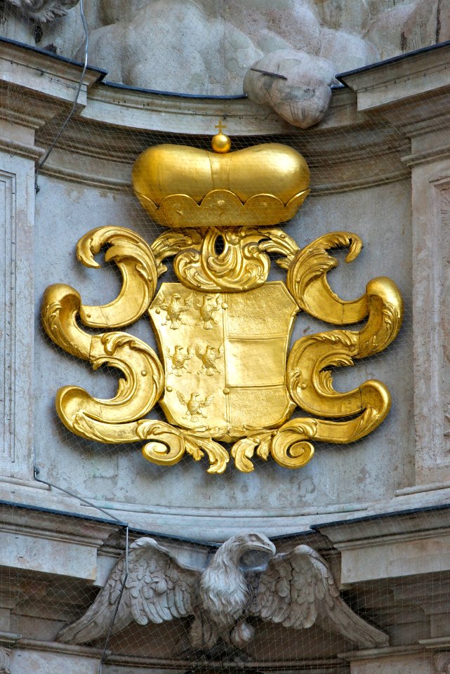 CoA Archdukes of Austria Pestsäule Vienna