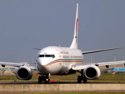 CN-ROB Royal Air Maroc Boeing 737-8B6(WL) - cn 33060, taxiing 22july2013 pic-001