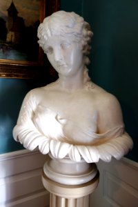 Clytie, painted plaster copy, Boston - Longfellow National Historic Site - DSC04692