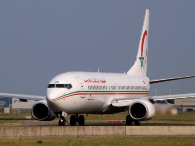CN-ROB Royal Air Maroc Boeing 737-8B6(WL) - cn 33060, taxiing 22july2013 pic-002