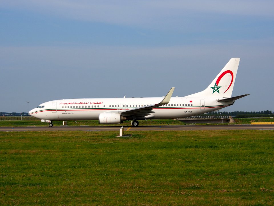CN-ROB Royal Air Maroc Boeing 737-8B6(WL) - cn 33060, taxiing 22july2013 pic-006