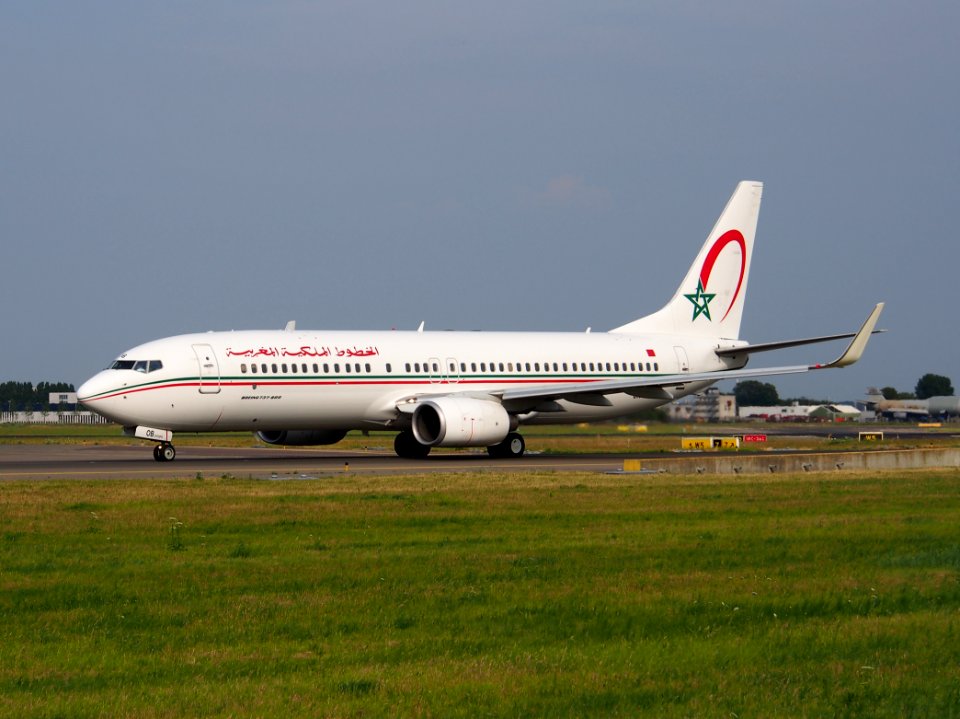 CN-ROB Royal Air Maroc Boeing 737-8B6(WL) - cn 33060, taxiing 22july2013 pic-003