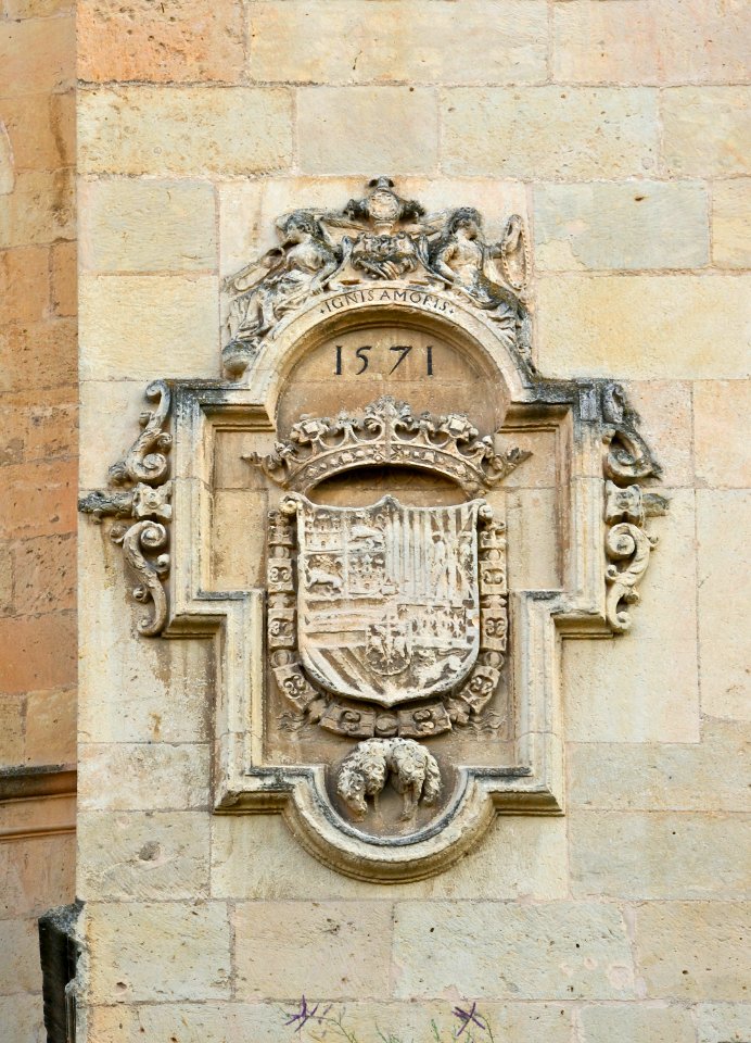 CoA Philipp II Spain Cathedral Segovia